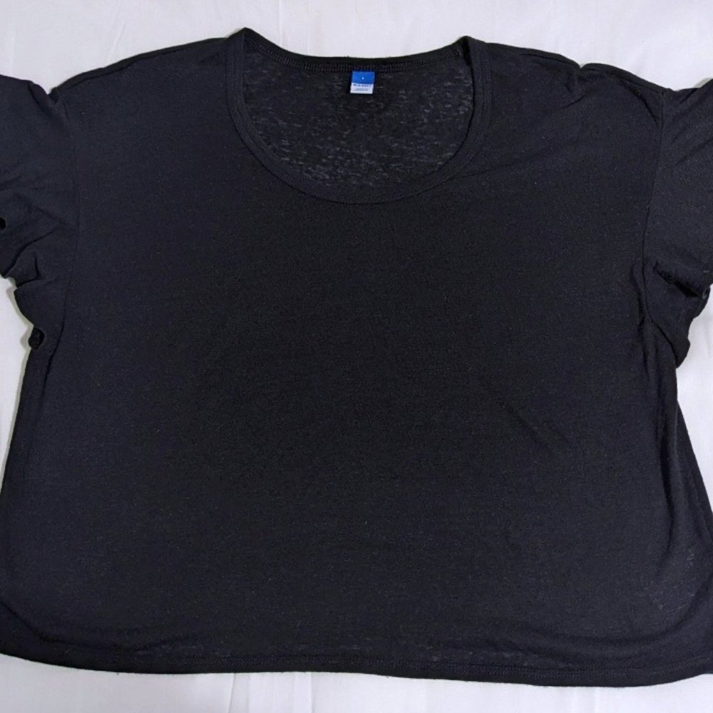 Old Navy Linen-Jersey Top, L